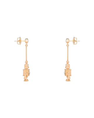 Prada Fine Jewellery gold and diamond earrings, , hi-res