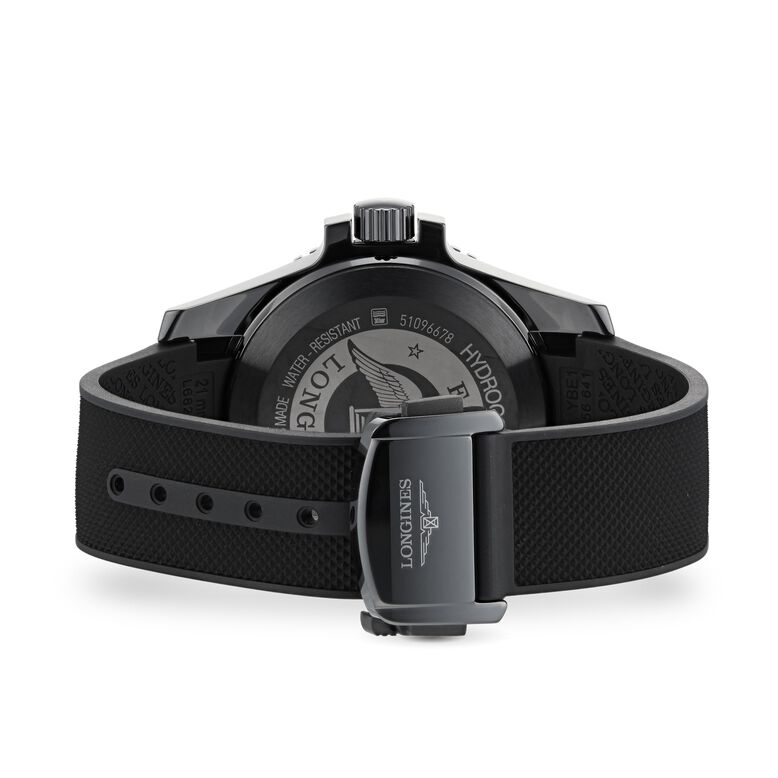 All-black Ceramic Hydroconquest 43mm Automatic Mens Watch, , hi-res