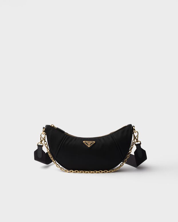 Prada Demi-lune Re-Nylon shoulder bag, , hi-res