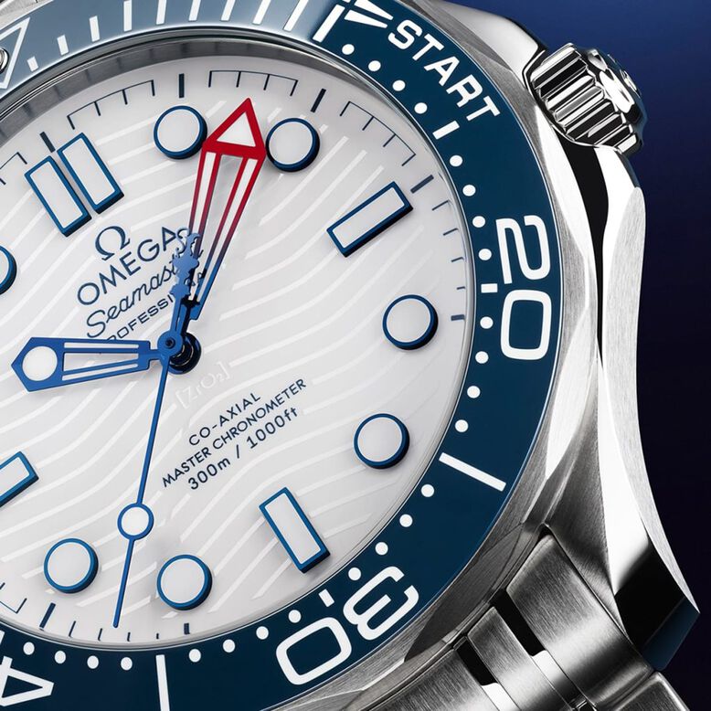 Seamaster Diver Americas Cup 300m 42mm Mens Watch White, , hi-res
