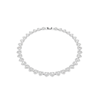 Ariana Grande Tennis Necklace - White Rhodium