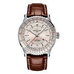 Navitimer Automatic GMT 41mm Mens Watch Silver