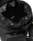 Re-Nylon and Saffiano leather backpack, , hi-res