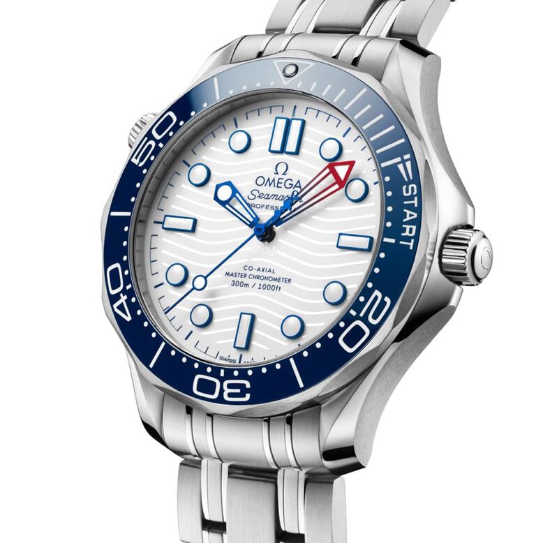 Seamaster Diver Americas Cup 300m 42mm Mens Watch White, , hi-res