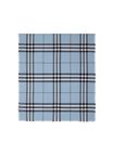 Wide Check Wool Scarf