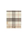 Wide Reversible Check Cashmere Scarf, , hi-res