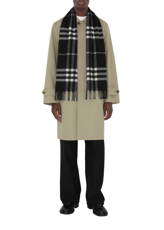 Check Cashmere Scarf, , hi-res