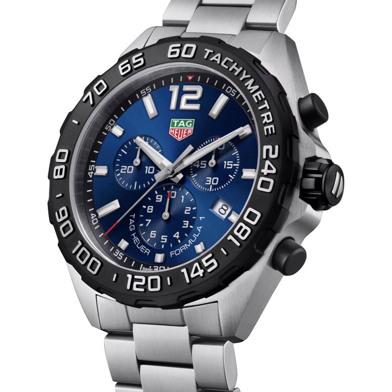 Formula 1 Quartz Chronograph 200M 43mm Mens Watch Blue, , hi-res