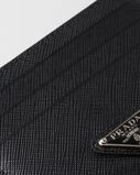 Saffiano Leather card holder, , hi-res