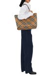 Medium Check Tote, , hi-res