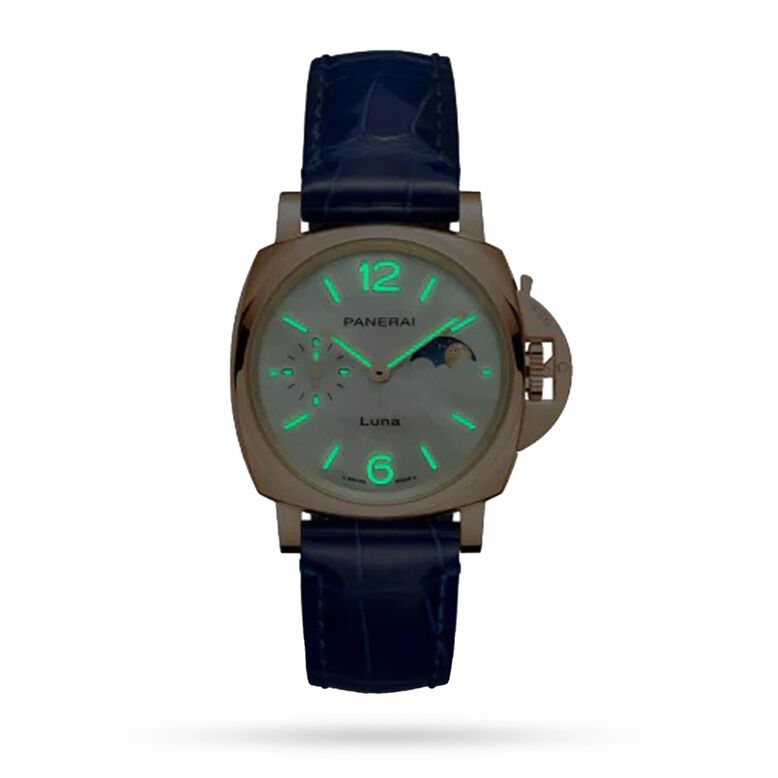 Luminor Due Luna Goldtech 38mm Ladies Watch, , hi-res