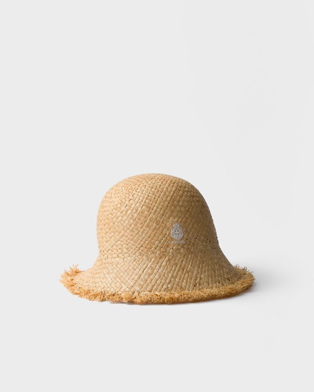 Raffia hat, , hi-res