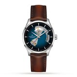 Jazzmaster Open Heart 40mm Mens Watch Blue, , hi-res