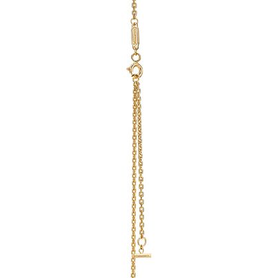 Tiffany T Smile Pendant in Yellow Gold, Large, , hi-res