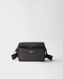 Re-Nylon and Saffiano shoulder bag, , hi-res
