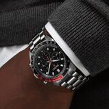 Speedtimer &lsquo;Go Large&rsquo; Solar Chronograph 41.5mm Mens Watch Black, , hi-res