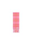 Narrow Check Cashmere Scarf, , hi-res