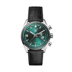 Carrera Chronograph 39mm Mens Watch Green