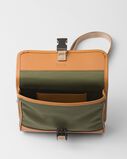 Re-Nylon and leather smartphone case, , hi-res