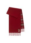 Reversible Check Cashmere Scarf