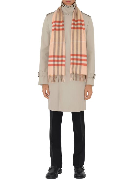 Check Cashmere Scarf, , hi-res