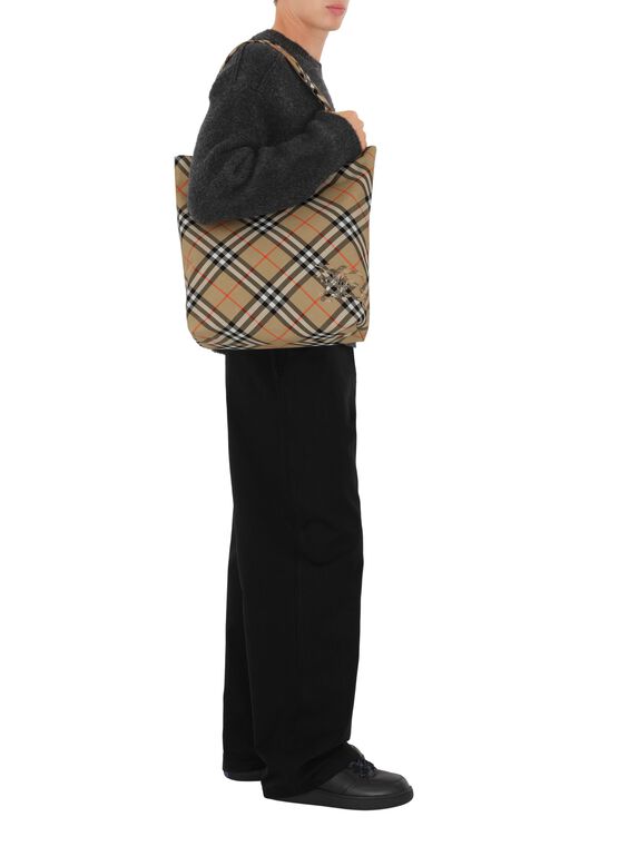 Check Tote, , hi-res