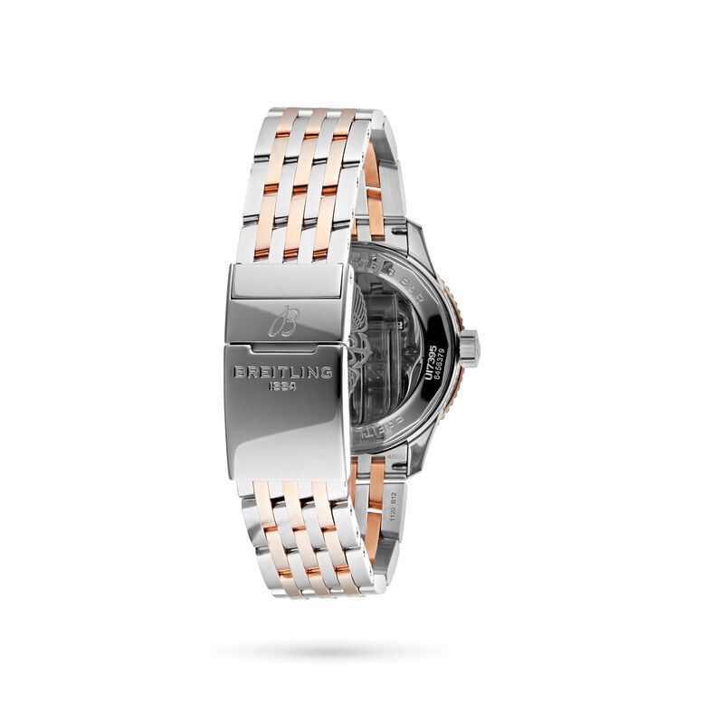 Navitimer Automatic 35 Stainless Steel &amp; 18k Red Gold Watch, , hi-res