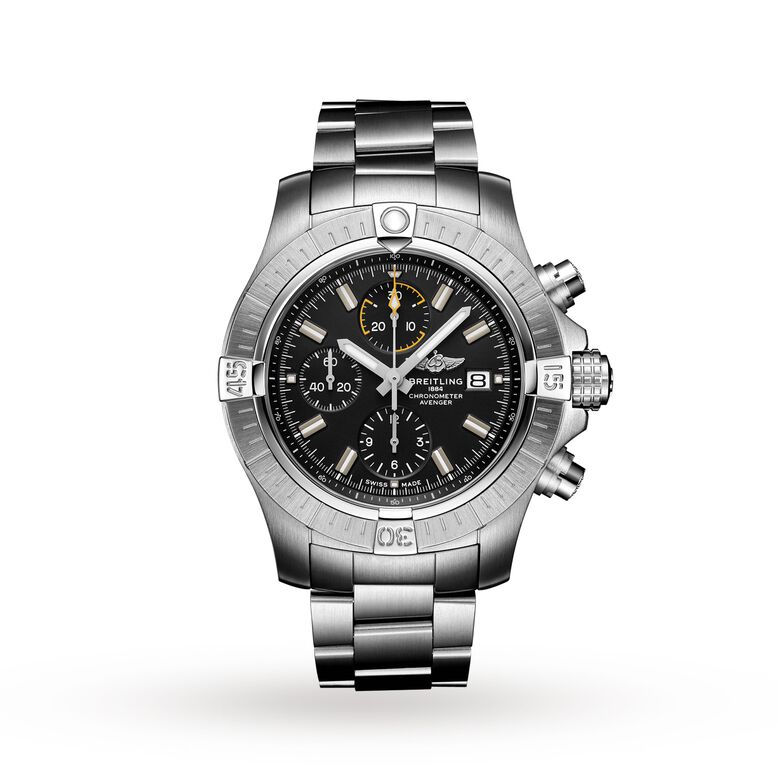 Avenger Chronograph 45 Stainless Steel Watch, , hi-res