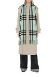 Wide Check Cashmere Scarf, , hi-res
