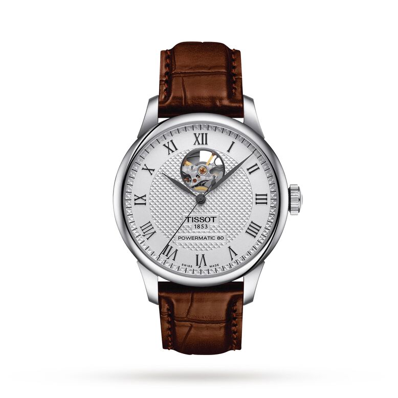 T-Classic Le Locle Powermatic 80 Open Heart 39mm Mens Watch, , hi-res