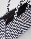 Large Prada Symbole embroidered fabric handbag, , hi-res
