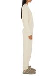 Cotton Wool Blend Jogging Pants, , hi-res
