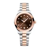 Seamaster Aqua Terra 150M 30mm Ladies Watch Brown, , hi-res