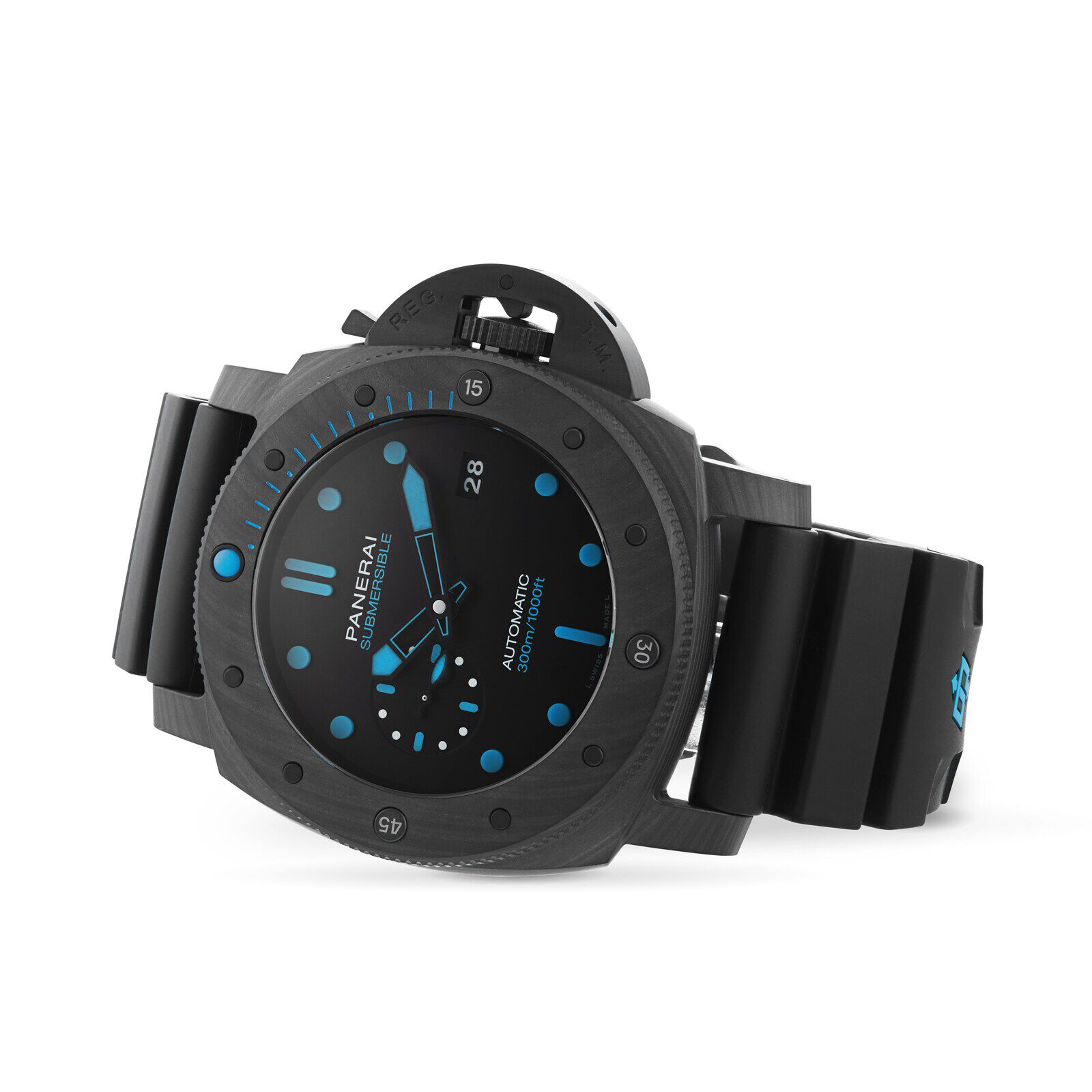 Panerai submersible best sale blue dial