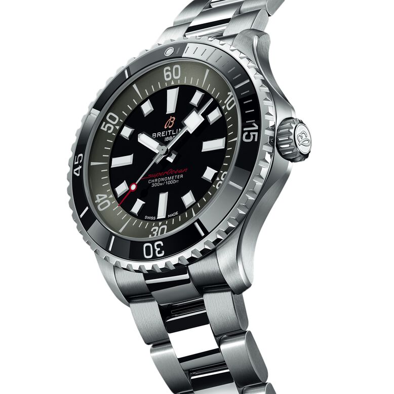 Superocean Automatic 44mm UK Edition Mens Watch Black, , hi-res