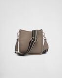 Leather mini shoulder bag, , hi-res
