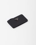 Saffiano leather card holder, , hi-res