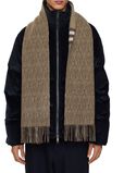 Reversible B Shield Cashmere Scarf, , hi-res