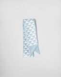 Printed silk tie, , hi-res