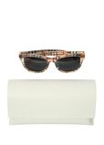 Check Round Sunglasses, , hi-res