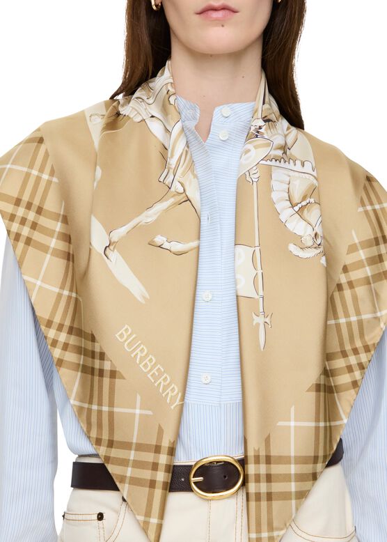 Archive Knight Silk Scarf, , hi-res