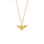 Bee Necklace Gold Plated