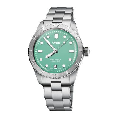 Divers 38mm Unisex Watch Green Stainless Steel