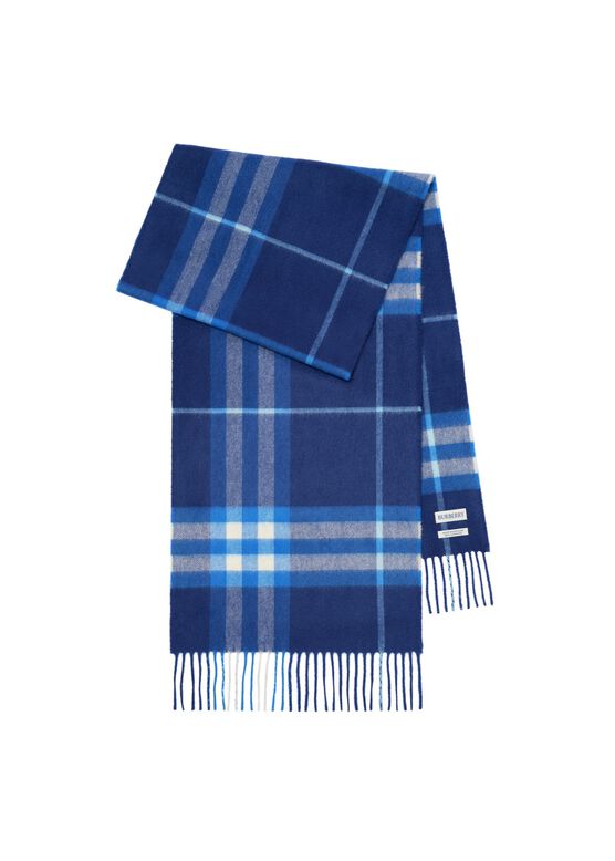 Check Cashmere Scarf, , hi-res