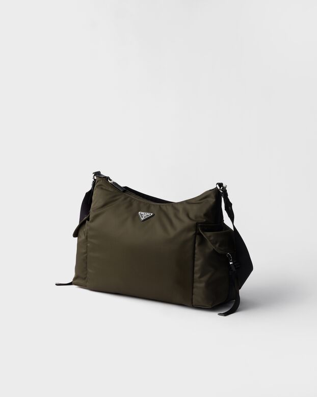 Prada Explore Re-Nylon and leather bag , , hi-res