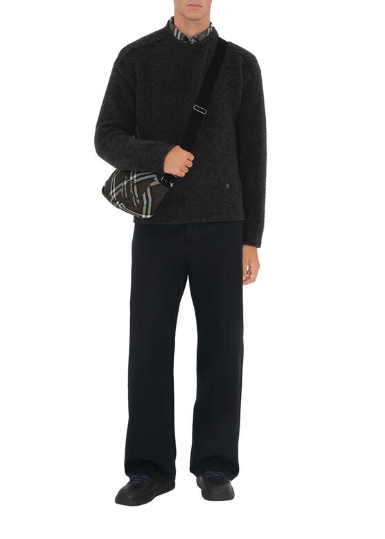 Check Crossbody Bag, , hi-res