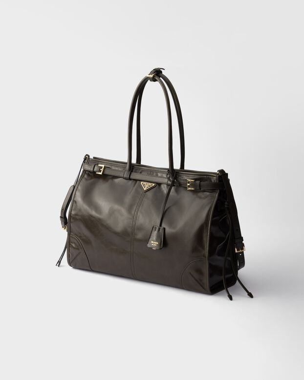 Prada Bonnie extra-large leather bag, , hi-res