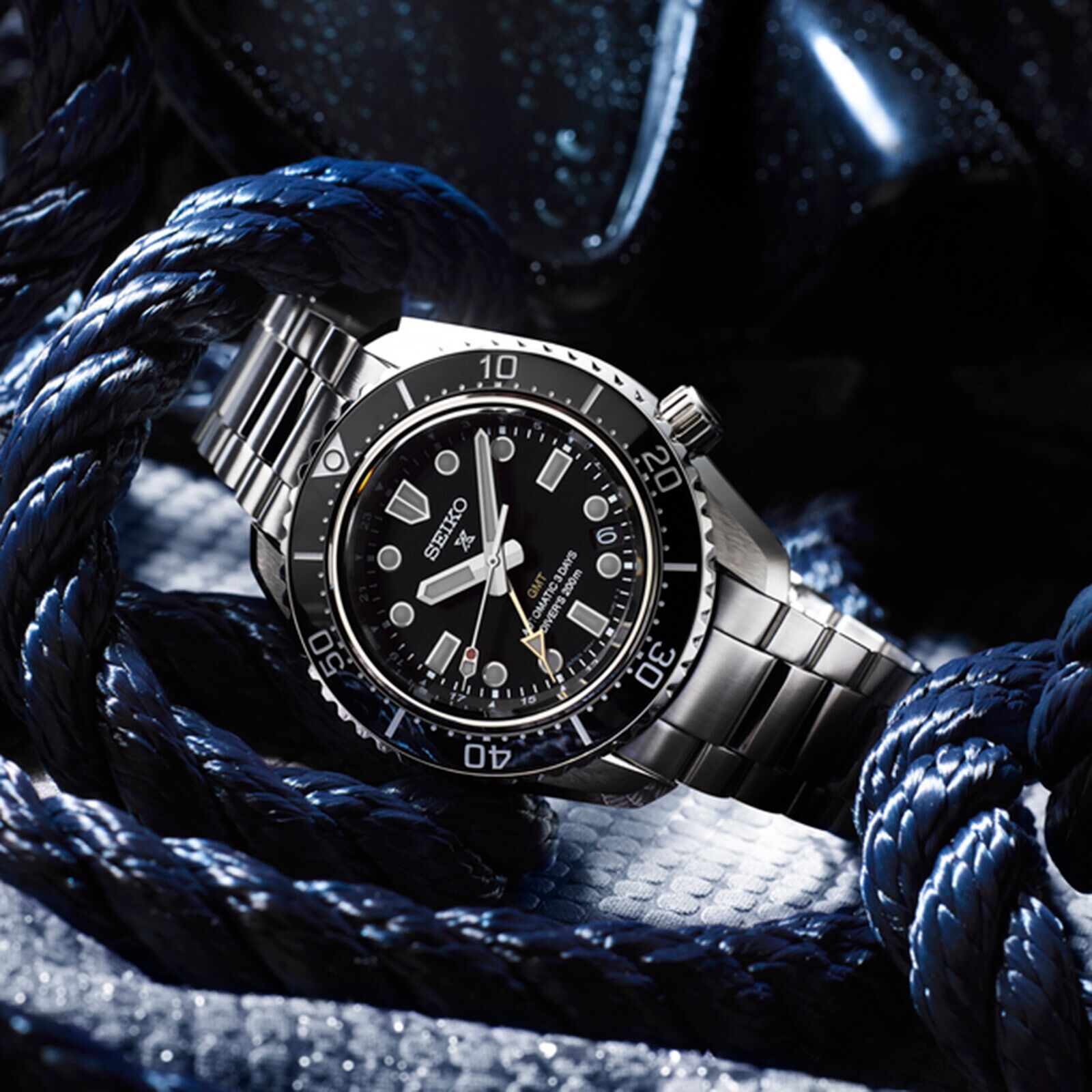 Prospex Divers GMT Dark Depths 42mm Mens Watch 1968 Modern Re