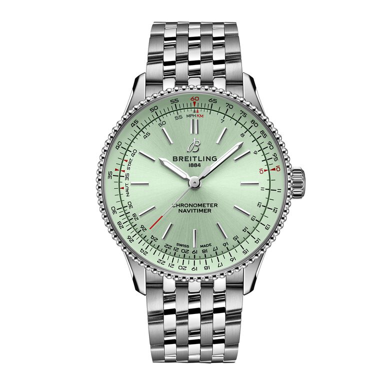 Navitimer 36mm Ladies Watch Green, , hi-res