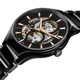 True Round Automatic Open Heart 40mm Mens Watch, , hi-res